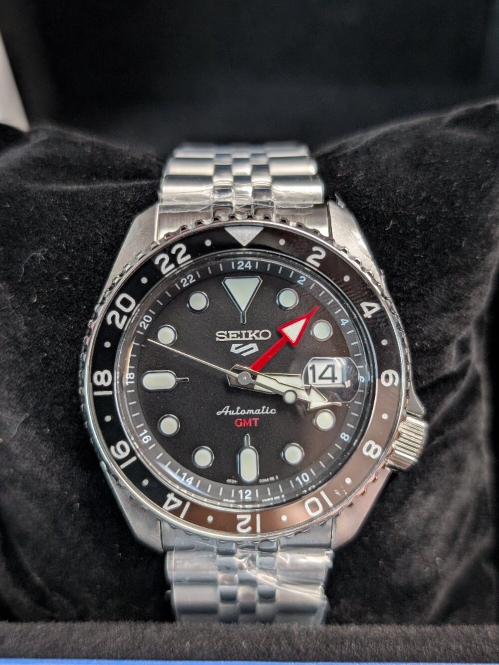Seiko Black Series 5 Automatic watch- Open Box